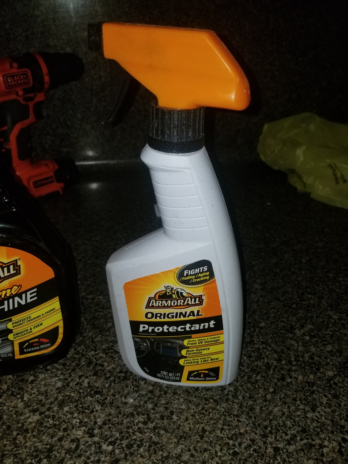 armor protectant spray can i use it on my rc car to clean the dirt ?