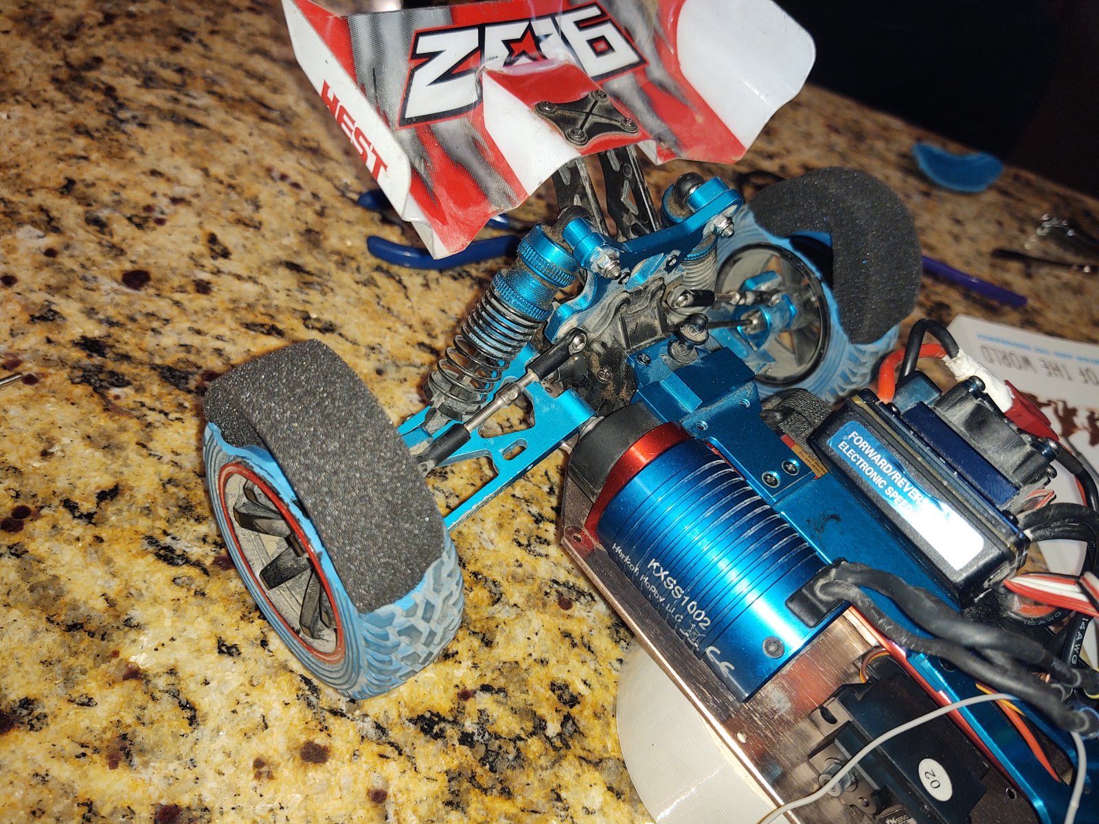 Brushless WLtoys 144001 speed run tire suggestions
