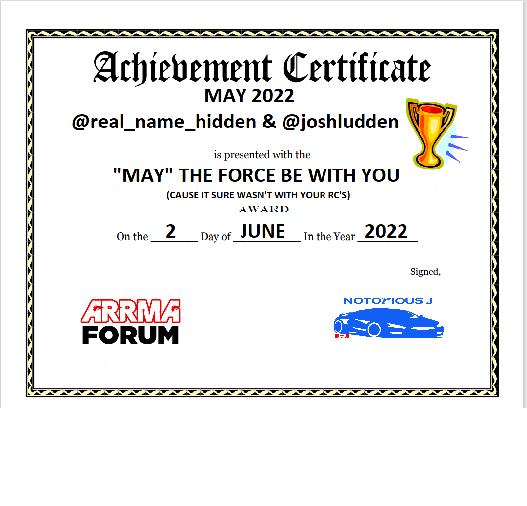 New Arrma Forum Certificate April 2022 (2).png