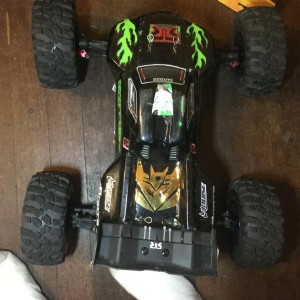 My Arrma Kraton with 70mm axle extension.