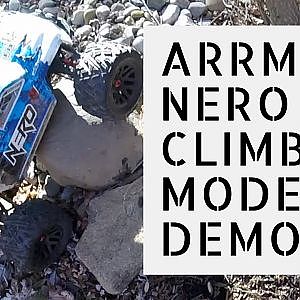 Arrma Nero - Diff Brain Climb Mode Demonstration