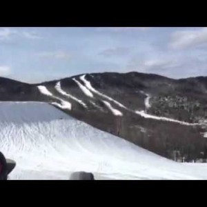 Arrma talion rc Big snow jump - YouTube