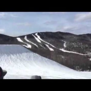 Arrma talion rc Big snow jump - YouTube