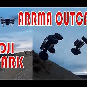 DJI SPARK vs ARRMA OUTCAST [] Outcast Bash partially filmed with DJI Spark - YouTube