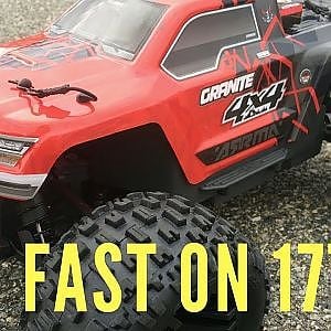 How Fast Is The Arrma Granite 4x4 On 17T Pinion?