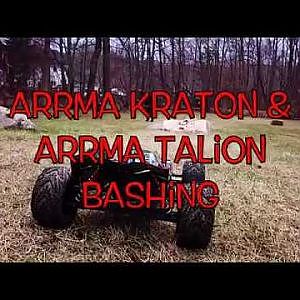 2018 Arrma Kraton vs Talion bash session.