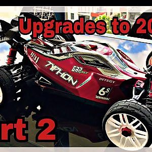 Arrma Typhon 200kph Upgrades Ep16 Kraton chassis mod, body mounts and fan battery upgrade.