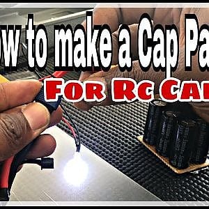 How to make a Cap Pack for your Rc Car