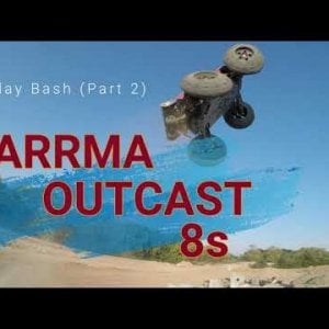 ARRMA OUTCAST 8s - Sunday Afternoon Bash (Part 2) - EPIC Big Air!