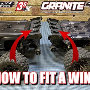 How to Fit Wing to Arrma Big Rock and Granite 3s