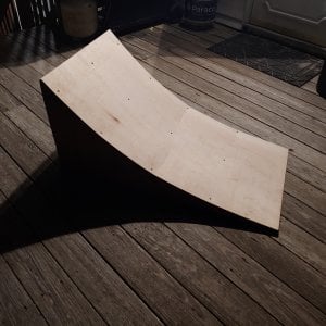 My first ramp build. Not perfect but it'll work for now.