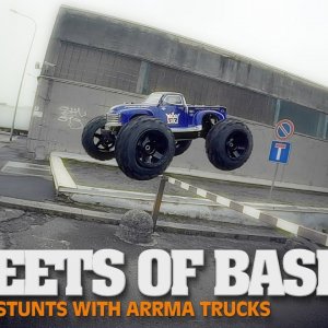 Streets of bashing: crazy stunts ft. Arrma Kraton/Notorious/Banshee/Granite