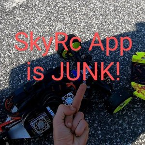 Skyrc Gps new Rc Gears App is junk. brand new GPS is not working very well