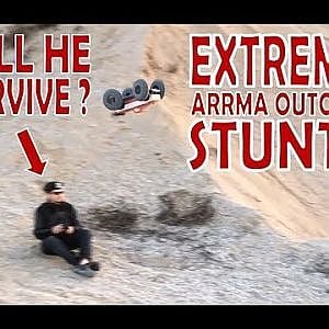 EXTREME ARRMA OUTCAST STUNTS - YouTube