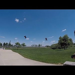 2018 0603 Talion and Savage Flux bashing at the skatepark