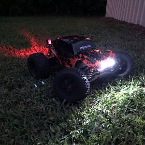 Outcast with bug body plus lights