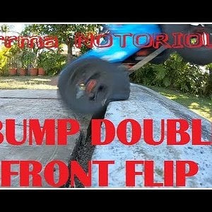 Bump double frontflip : stunting in style with the arrma notorious, raw sound on purpose