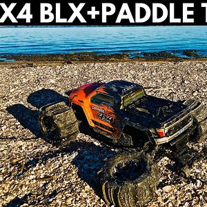 Arrma Granite 4x4 BLX On Paddle Tires