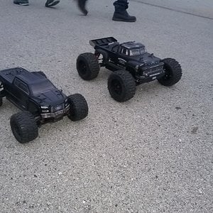 Arrma Big Rock crewcab and Notorious