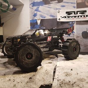 The ARRMA Tsaagan 6s BLX 1/12th 4wd truck By TpParts RcXtreme