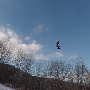 Arrma Notorious "Back to Black" Snow Bash