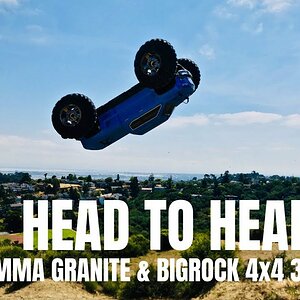 3S ARRMA Head To Head Test Granite 4x4 BLX & Big Rock 4x4 BLX