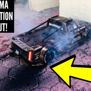 EPIC 8S ARRMA INFRACTION BURNOUT!