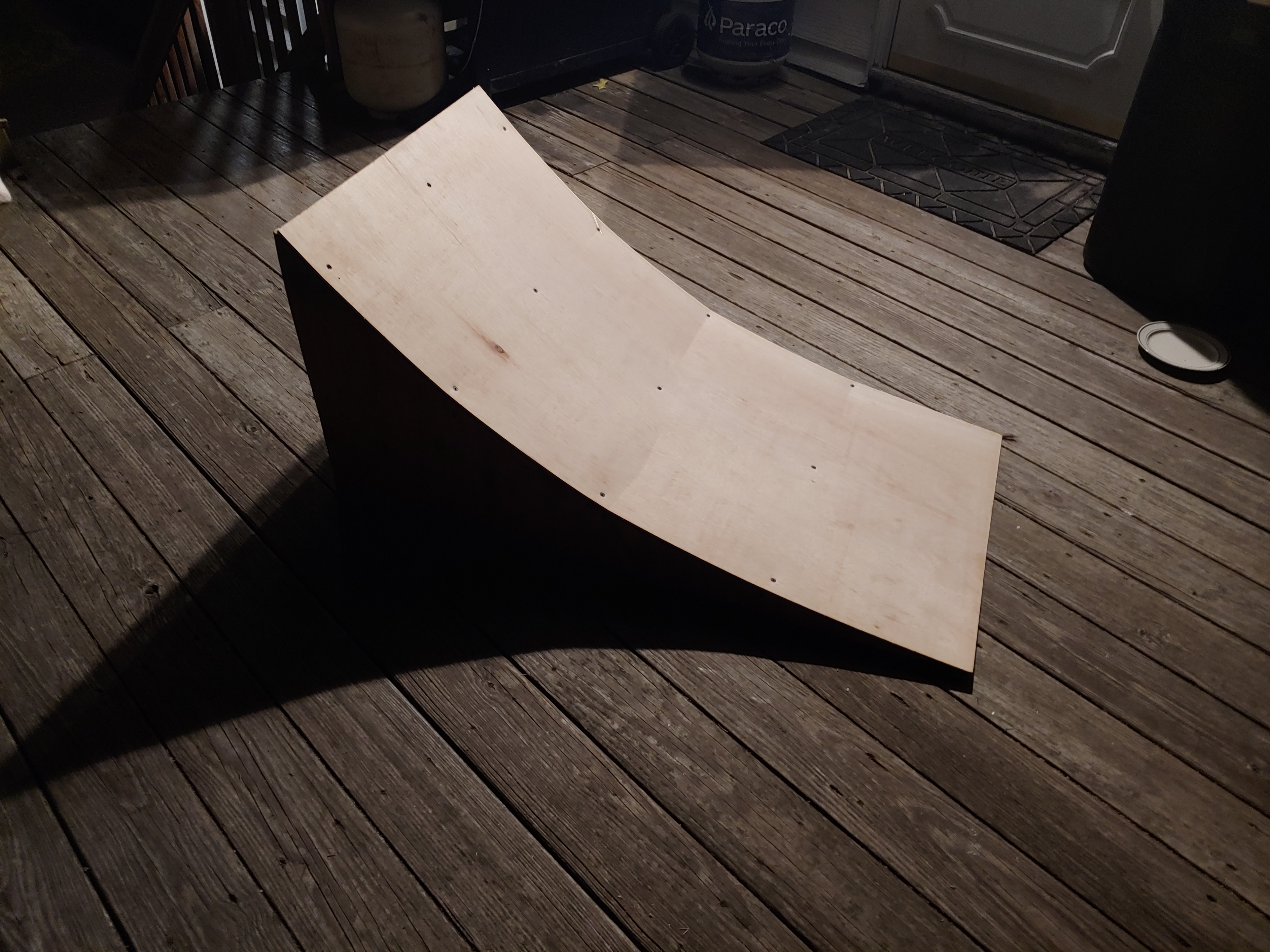 My first ramp build. Not perfect but it'll work for now.
