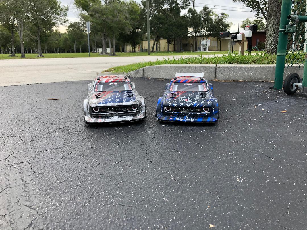 Racing our ARRMA v2 Infractions