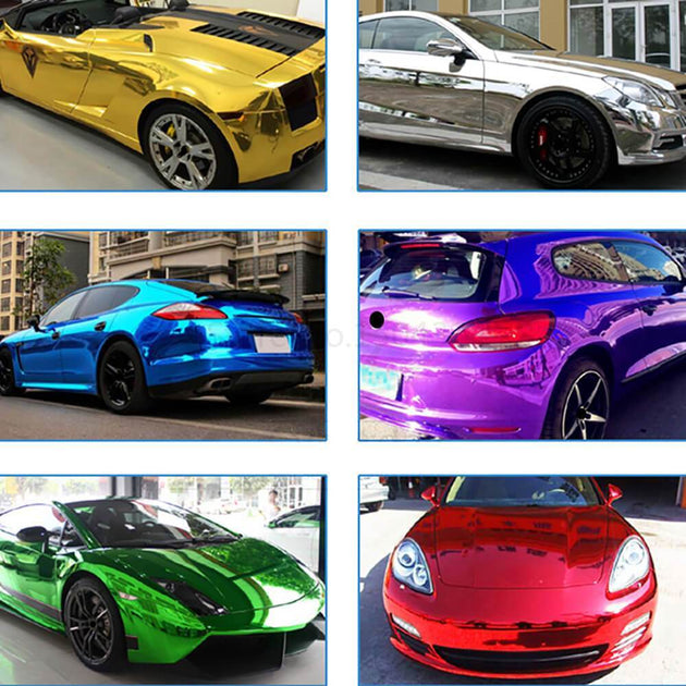 What is chrome vinyl wrap and how does it compare to paint chrome